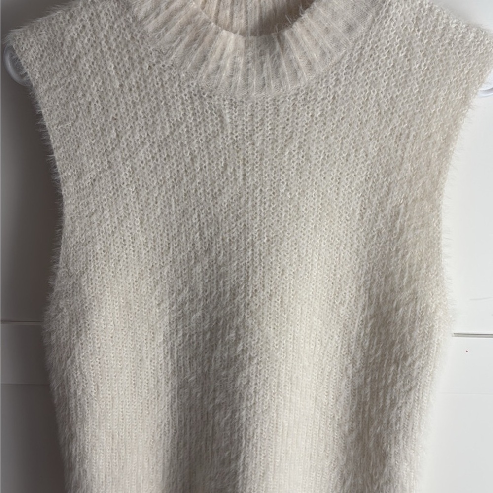 Cozy Knit Sleeveless Sweater
